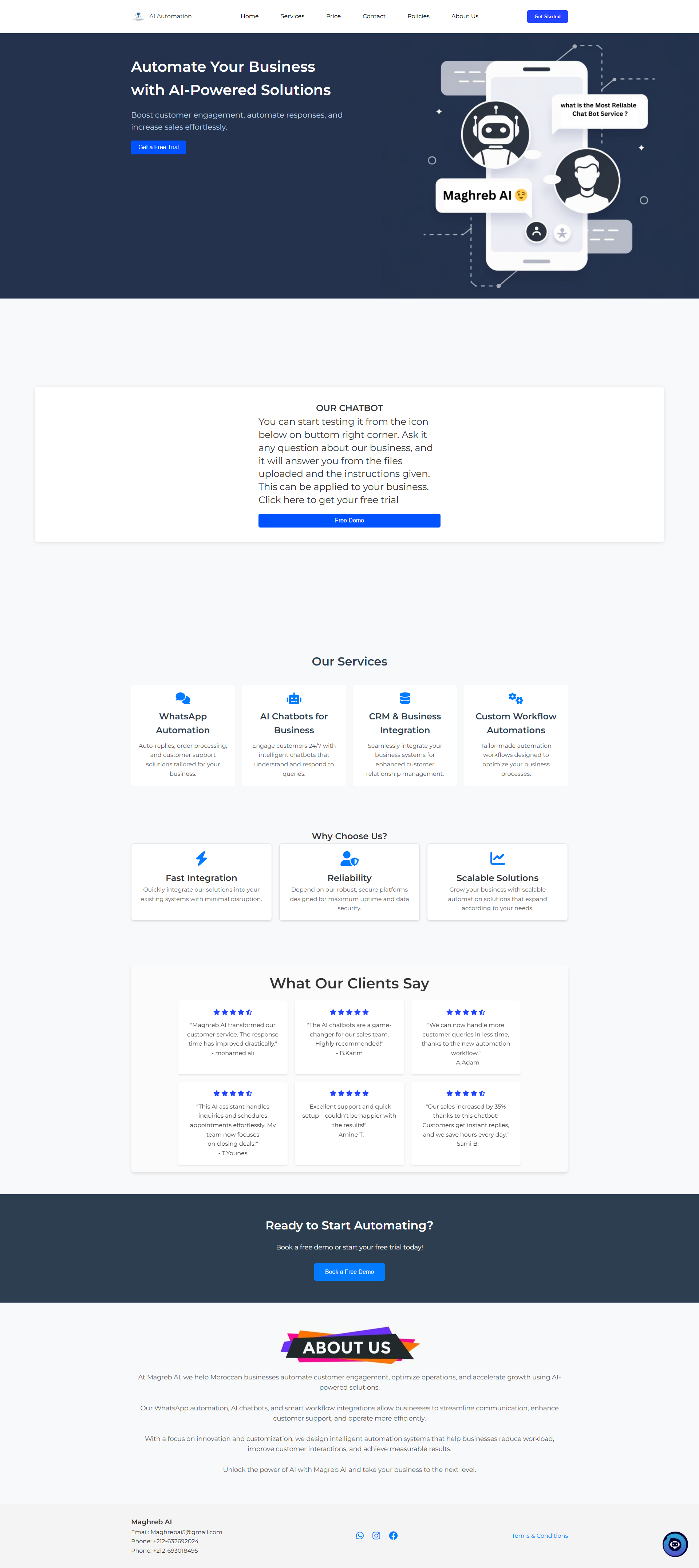 AI Chatbot Project