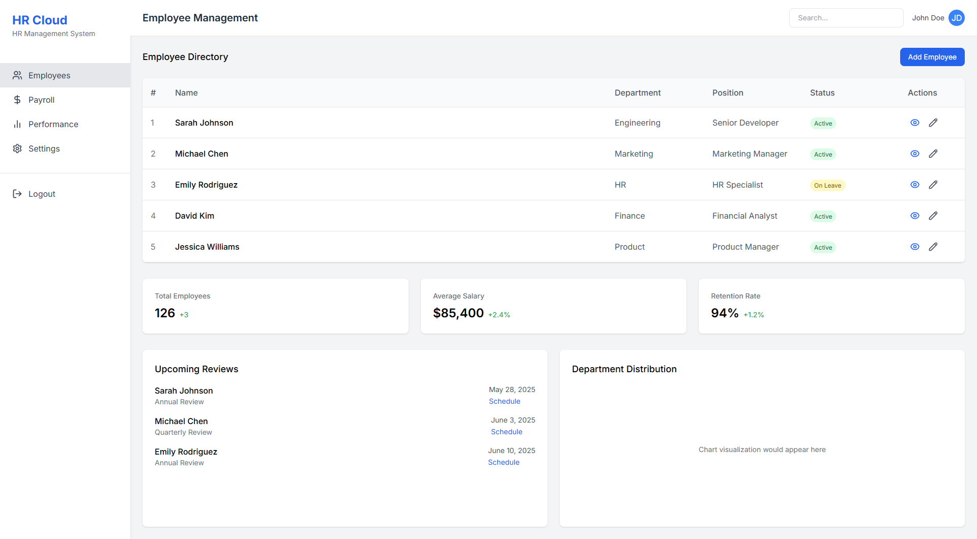 HR Management System